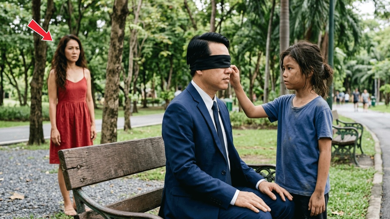 หนูรักษาดวงตาของคุณได้” เด็กหญิงบอกมหาเศรษฐี ความลับของภรรยาถูกเปิดเผย