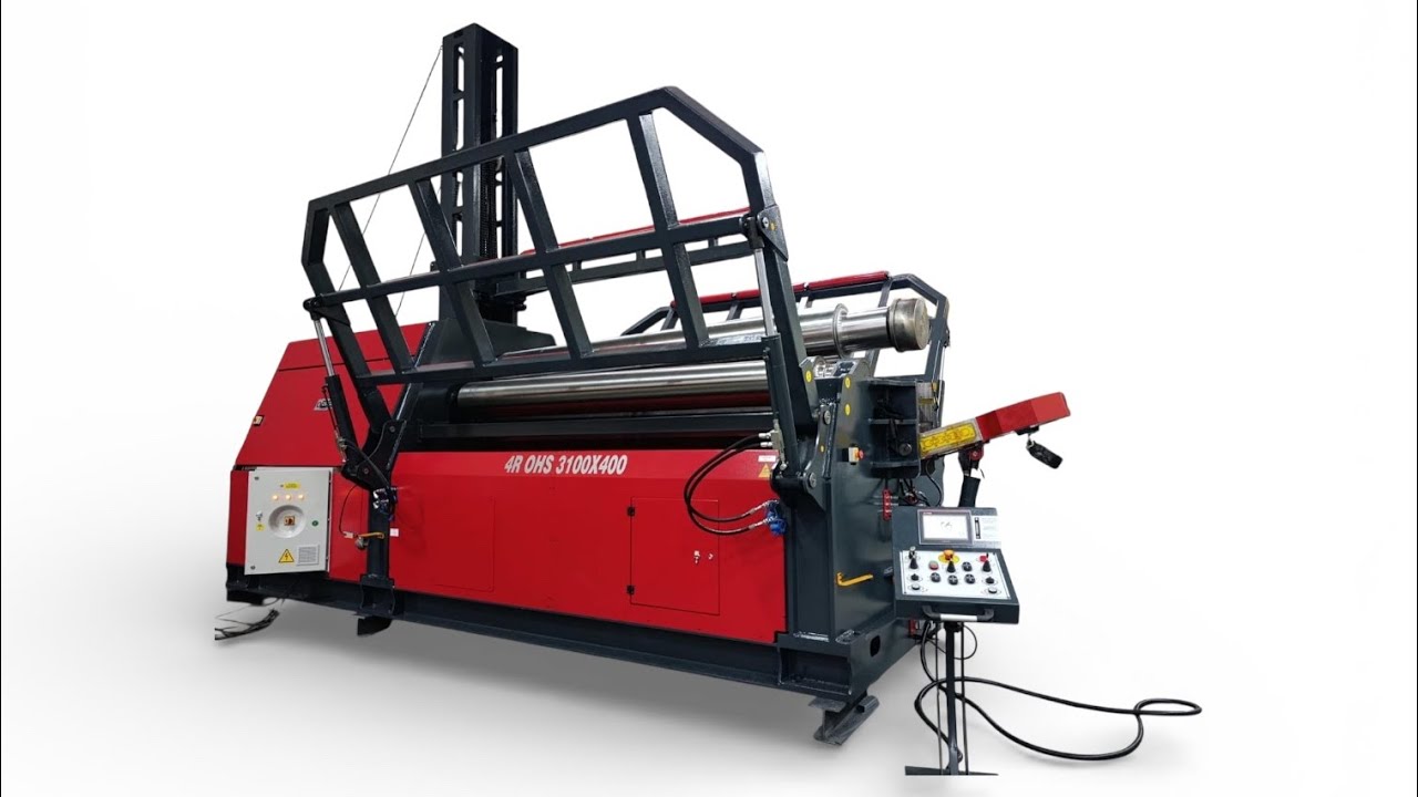 OSTAS OHS 3100 x 400 Plaatwals / Rundbiegemaschine