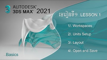 Basic Autodesk 3Ds Max Tutorial Lesson 01_មូលដ្ធានគ្រឹះ មេរៀនទី ១/ Shape
