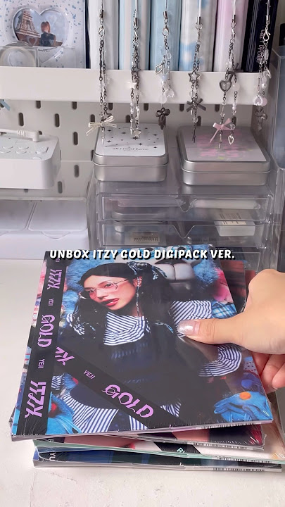 (Part 1)UNBOX ITZY GOLD ALBUM DIGIPACK VER. #itzy #unboxing #album #yeji #kpop