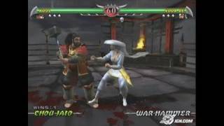 Mortal Kombat: Deception PlayStation 2 Gameplay - Ed Boon