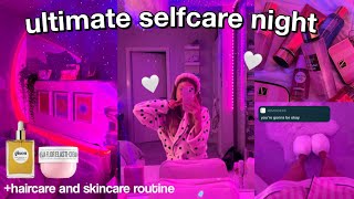 MY SUNDAY SELFCARE NIGHT + haircare and skincare routine