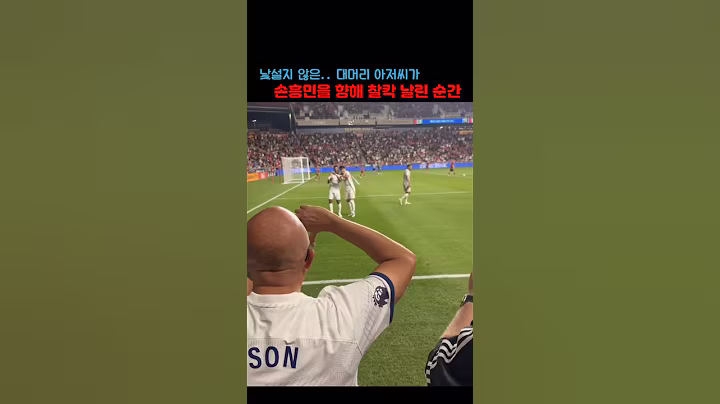 토트넘 대머리 아저씨 본 손흥민 반응 ㅋㅋㅋㅋ