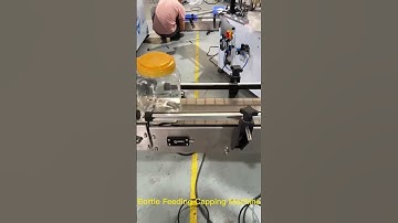 Bottle Feeding Capping Machine,Automatic Jar Feeder Capper Machine, Granules  Product Filler Capper