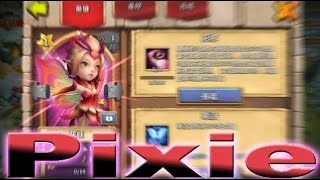 Castle Clash Pixie New Valentine hero!