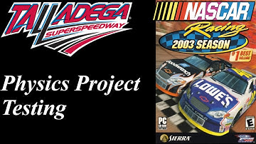NR2003 Physics Project Testing - Drafting at TalladegaBR