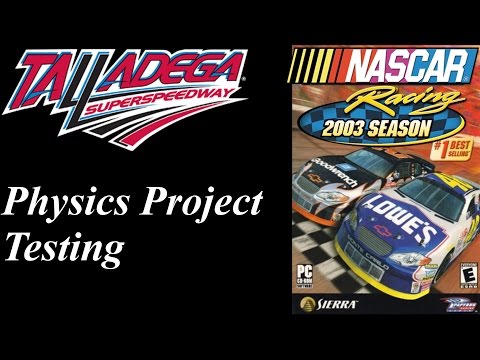 洋書 NASCAR's Wild Years NR2003 Physics Project Testing - Drafting at TalladegaBR