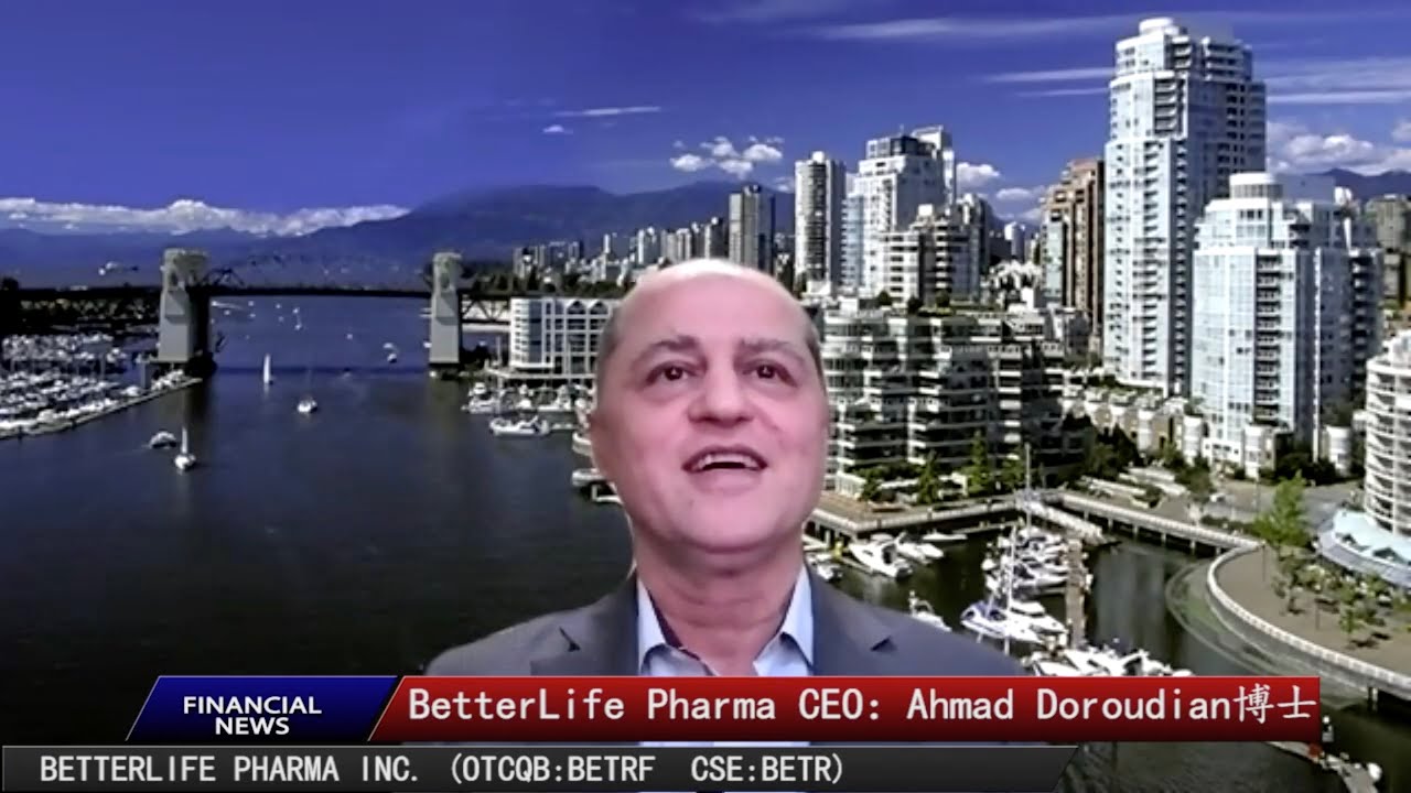 Betterlife Pharma CEO Dr. Ahmad Doroudian Highlights Company Pipeline - WSM Interview with Jason Lin