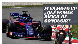 MotoGP vs Formula 1.... ¿Qué es más difícil de conducir?