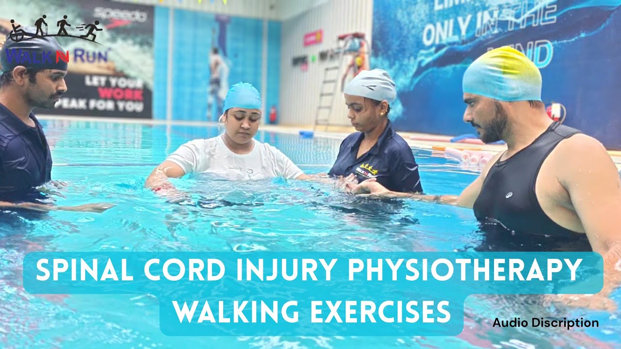 Spinal Cord Injury Physiotherapy & Neuro Rehabilitation | Walking Rehabilitation of Spine Facture 