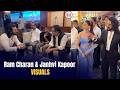 Ram Charan & Janhvi Kapoor Grand Entry at PEDDI Trailer Takeover Event | greatandhra.com