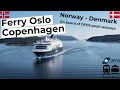 Overnight ferry from Oslo in Norway to Copenhagen in Denmark, on board of MS Pearl Seaways travel