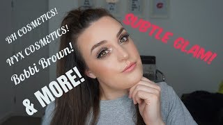 SUBTLE GLAM MAKEUP LOOK | BH COSMETICS LOVE IN LONDON