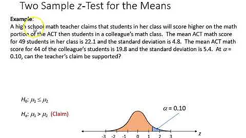 8.1 Two Sample Mean Difference Test (Large Sample)