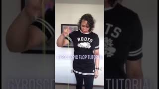 Gyroscopic Flop Tutorial in Less Than 1 Minute- Plastic Whip Version for Unresponsive Yoyos