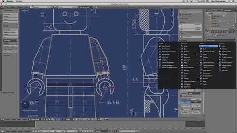Blender Tutorial 02 - Lego Minifigure Head, Arms, and Pelvis DES 3600