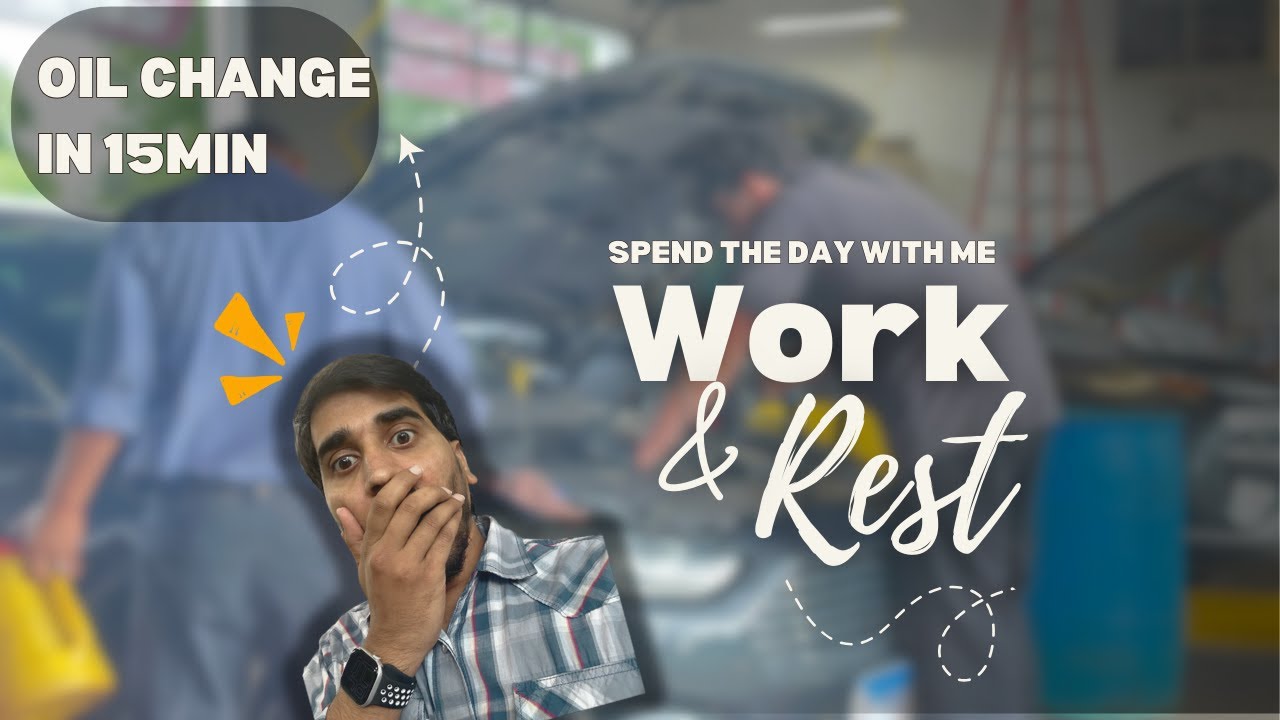 03/100 ⛽ Quick Oil Change in USA 🇺🇸 | 15 Min Service ⏱️ | 