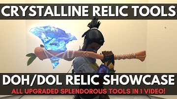FFXIV Patch 6.35: Crystalline (Splendorous) DoH & DoL Tool Item Showcase