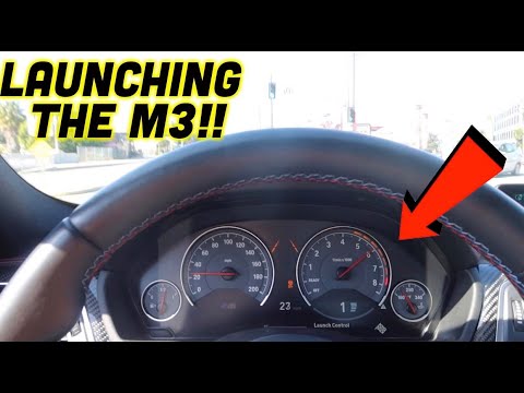 LEARNING LAUNCH CONTROL IN MY NEW BMW M3!! - YouTube