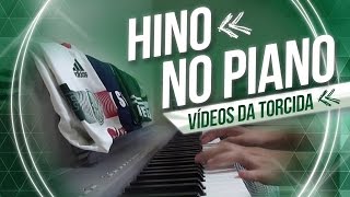 O hino do Palmeiras tocado no piano