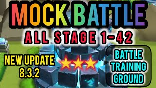 Mock Battle Summoners War All Stage 142 Updated 8.3.2 Battle Training Ground