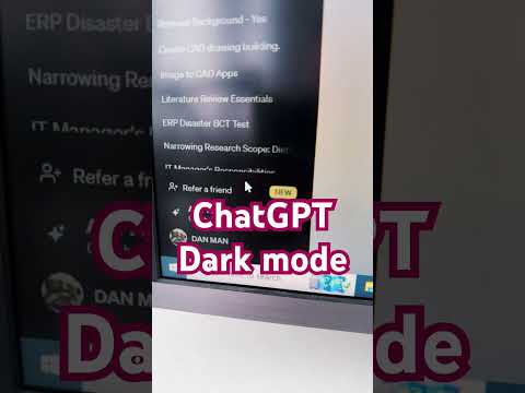 Enable ChatGPT Dark