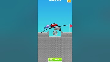 Draw Bridge Puzzle - Draw Game pim pim pika pou #kidspuzzles #puzzling #hardpuzzle #logicpuzzle #ea