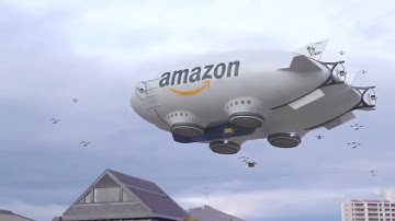 i put star wars music and sfx over amazon blimp