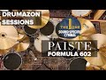 Paiste formula 602 series sound specific cymbal demonstration pack 1 serial numbers 0001 to 0008