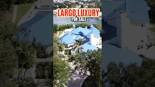 🏝️ $7.75 MILLION waterfront estate in Largo, Florida