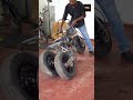 How Does This Tilting Trike Work? 🤯 #diybike #builtforadventure #tiltingbike