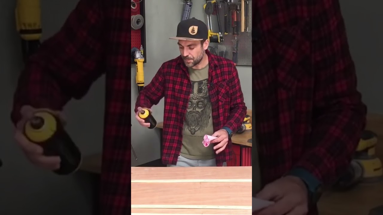 Patine bois avec bombe aérosol et Papier toilette super facilement