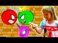 Красный Шар против Зеленого Короля Red Ball vs Green King #1 - Май Литл Пони #3 КАКАЯ ИГРА ЛУЧШЕ?