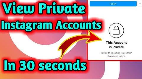 How To View Private Instagram Account Without Following Them Android & iOS (2022)