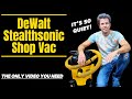 DeWalt Stealthsonic Shop Vac: Review, Comparison, Demo - 2025 Model DXV05P-QTB