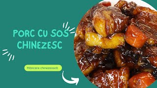 Meniul de astăzi este: PORC CU SOS CHINEZESC