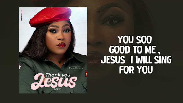 Joyce Blessing - Thank You Jesus Refix (Lyric Video)