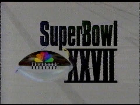 Super Bowl XXVII Star Spangled Banner/Halftime show/commercials & bumpers (January 31, 1993)