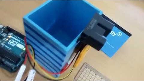 Arduino Uno 로 GP2Y0A02YK0F 거리측정 센서를 사용해서 거리측정해 보기