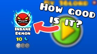 GEOMETRY DASH HAS ITS FIRST MYTHIC LEVEL
