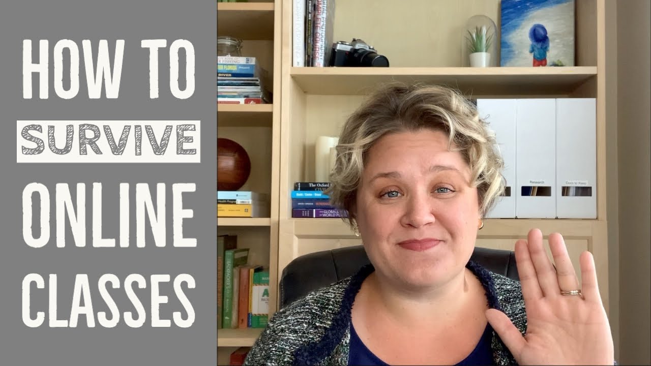 FOUR Tips to Survive Online Classes YouTube