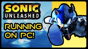 SONIC UNLEASHED RUNNING ON PC! (Xenia XBOX 360 Emulator) #ididntsaythiswasasteamportsochillokay