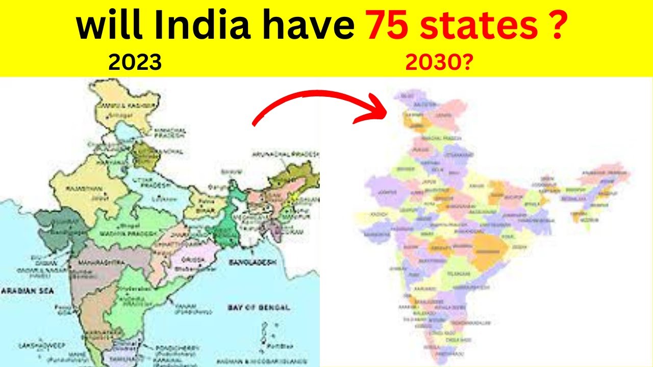will India have 75 states till 2030?| Top 20 random facts - YouTube