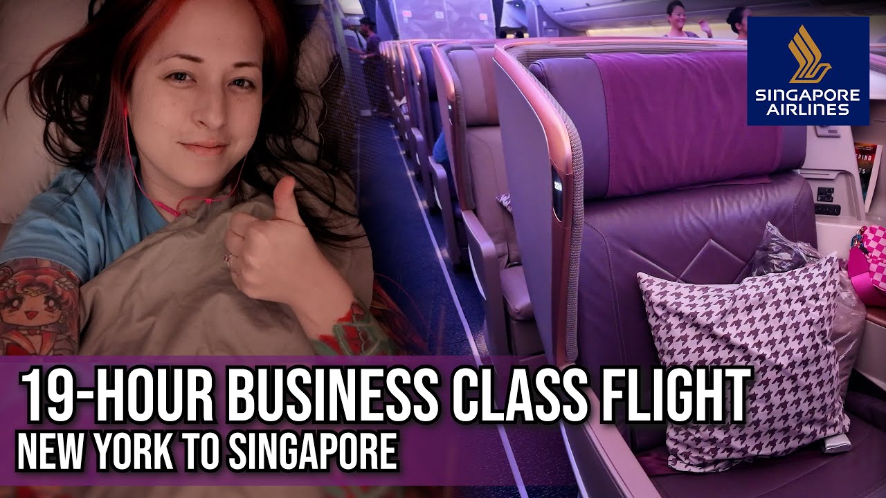 Flying business class on the world's longest commercial flight
