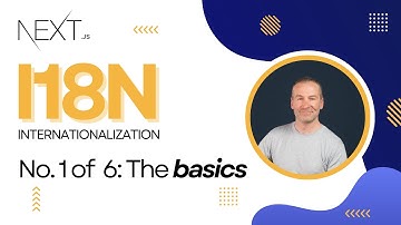 The basics - Internationalization with Next.js in 2024 (app router)