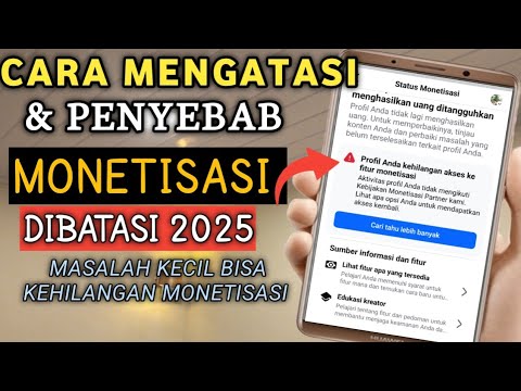 monetisasi facebook dibatasi?