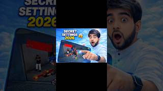HACKER Sensitivity + Best Fire Button Size 🔥 After Update | Free Fire Secret Settings 2026#Shorts