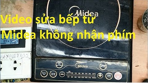 Midea cắm điện kêu tít sáng hết đèn