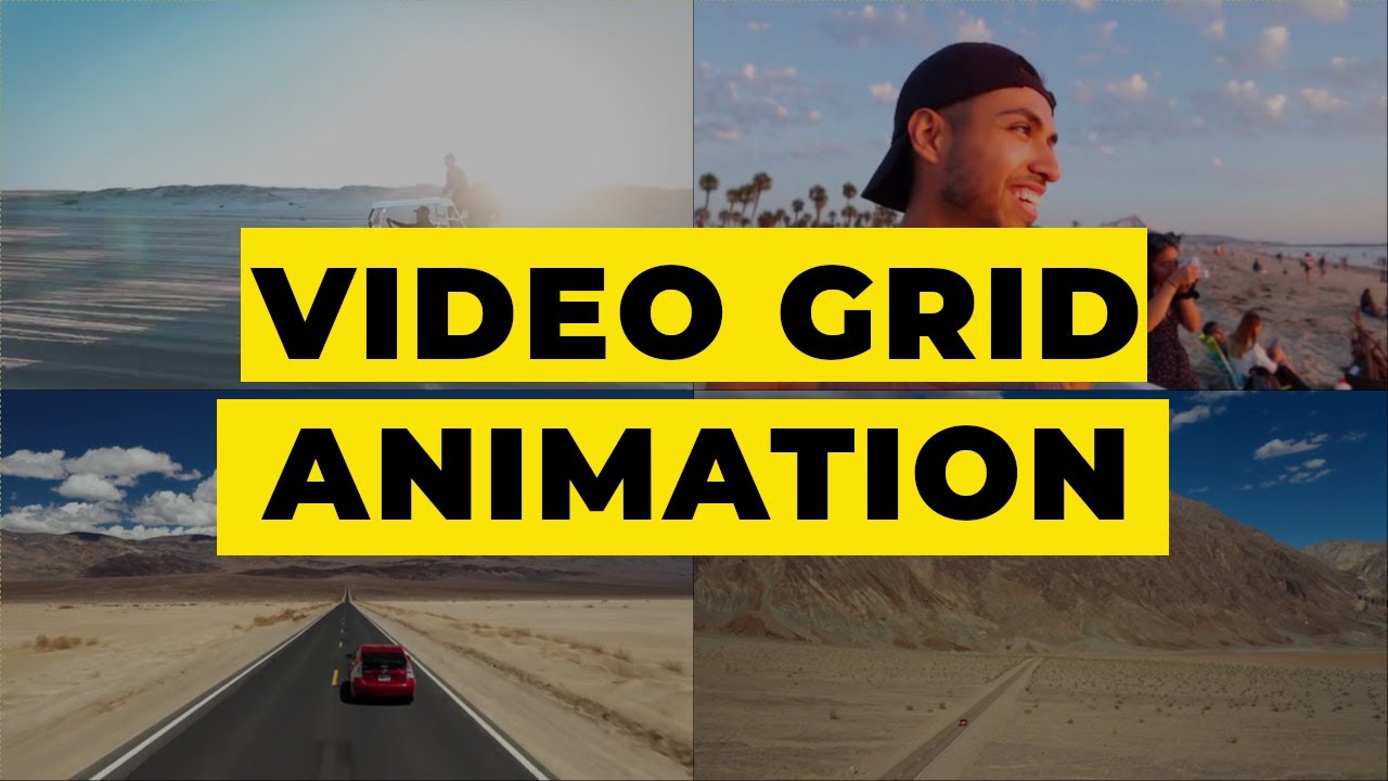 VSDC Tutorial: Video Grid Animation - YouTube