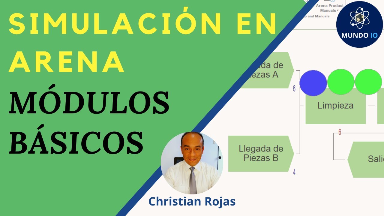 Módulos Basícos 1, en Arena : Simulación